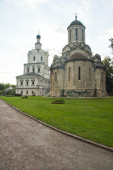 Fototapeta na wymiar church and temple in old monastery