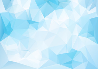 bright blue background