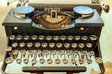 old typewriter
