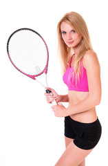  Female Tennis Player Portrait