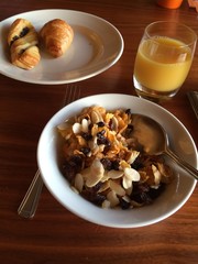 Healthy French breakfast