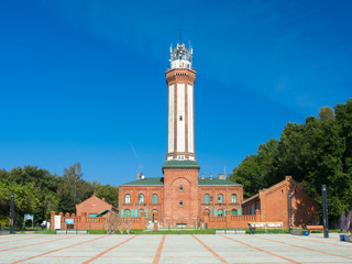 Lighthouse in Niechorze, Poland