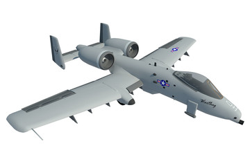 Avión bombardero thunderbolt