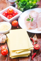 ingredients for lasagna