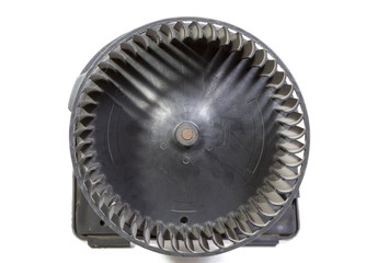 Old engine of a heater