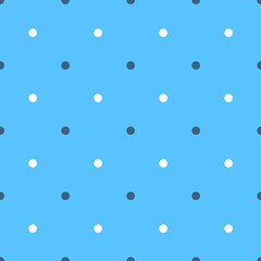 Seamless polka pattern