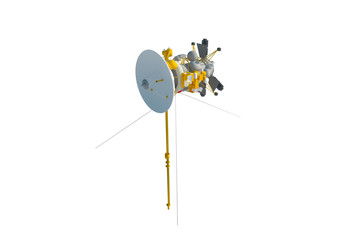 Sonda espacial Cassini - obrazy, fototapety, plakaty