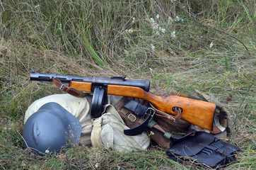 Soviet historical military items.
