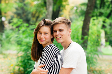 Fototapeta premium Love at park