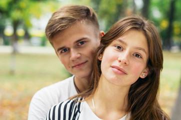 Fototapeta premium Love at park