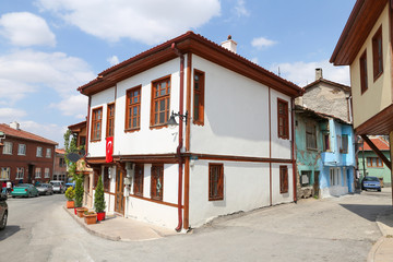 Fototapeta na wymiar Old Building in Eskisehir City