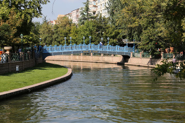 Porsuk River in Eskisehir