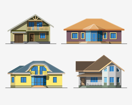Houses 4 color
