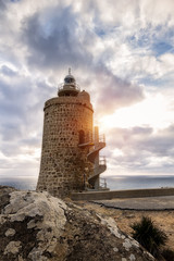 Camarinal Lighthouse at Sunset