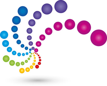 Spirale Logo, Multimedia, farbig