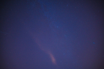 Background with the night sky and stars