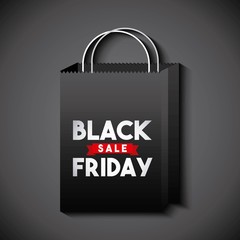 black friday sale poster vector illustration design