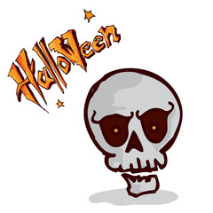 halloween skull