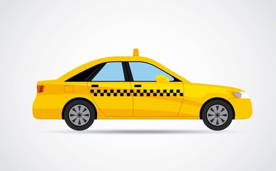 Fototapeta na wymiar taxi service public transport vector illustration design