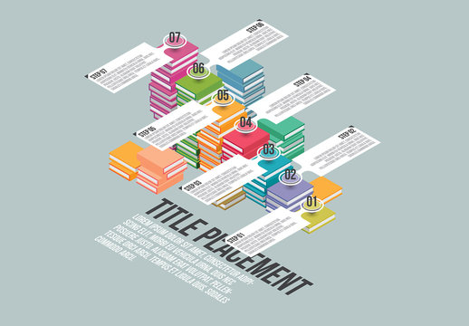 Book Stairs Infographic