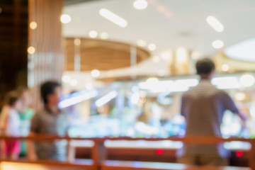 blur Salad bar buffet