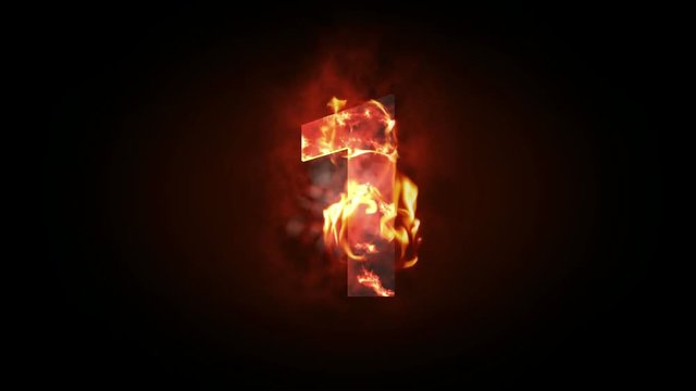 Countdown animation from 3 to 0 with explosion fire burning and ice cold frosty effect background to frozen the number for cinematic introduction in 4k in extreme thrilling (fast version)