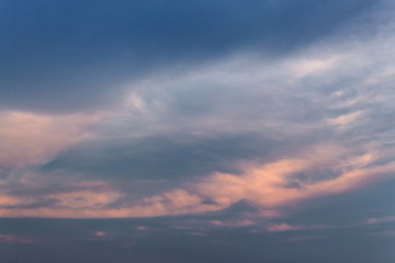 Blue sky and Cloud ,The vast blue sky and Soft Cloud white. and