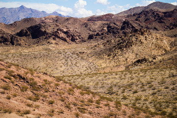 Rocks around Hoover Dam