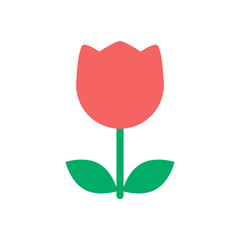 Tulip icon vector