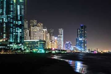 Fototapeta na wymiar Dubai Marina, UAE