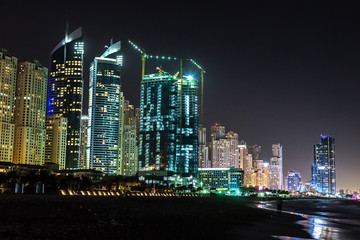 Fototapeta na wymiar Dubai Marina, UAE