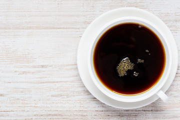 Coffee Cup with Copy Space
