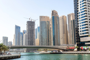 Obraz na płótnie Canvas Dubai Marina