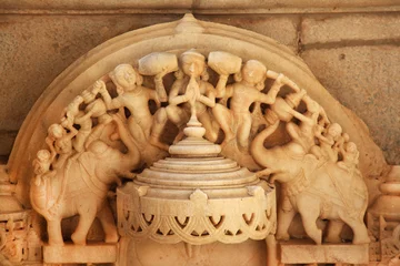 Printed kitchen splashbacks Temple Jain Temple Ranakpur Rajasthan India