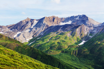 Fototapeta premium Mountains in Alaska