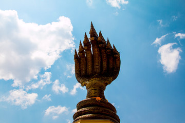 Nakhon Phanom of king naga in NAKHON PHANOM THAILAND ,landmark