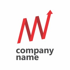 Finance management business logo concept