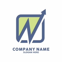 Finance management business logo concept