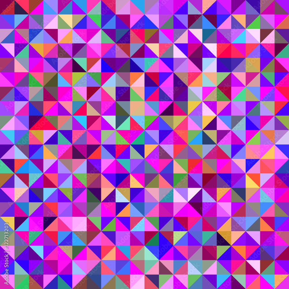 Poster colorful abstract triangle pattern background