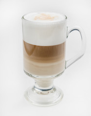 latte with chocolate