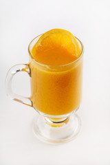 hot orange tea