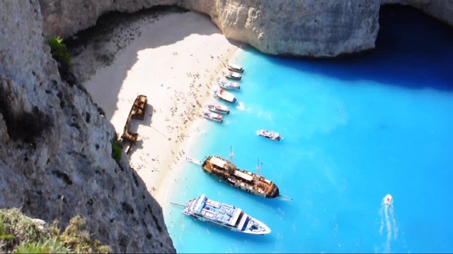 Grecia Zakynthos Baia Shipwreck