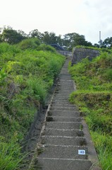 大文字山の石段