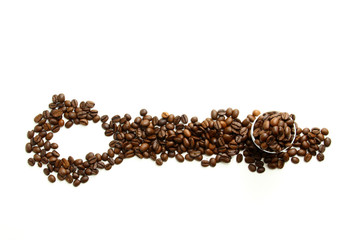 Art of coffee beans