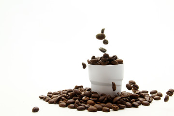 Art of coffee beans
