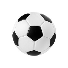 soccer ball closeup image. soccer ball on isolated.