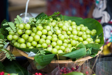 green fruits is a sour