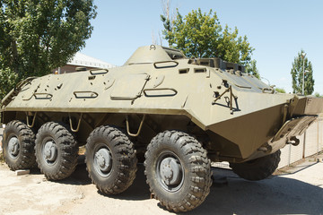 Obraz premium БТРы. Постоянная выставка военной