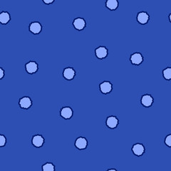 Polka dot chaotic seamless pattern 2.10
