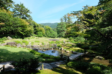 無燐庵　日本庭園　